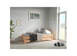 Mid.you Stapelbett , Kernbuche , Holz , Kernbuche , massiv , einzeln stellbar , 90x200 cm , Baby- und Kindermöbel, Kinderzimmer & Jugendzimmer, Kinderbetten