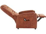 TV-Sessel SIT & MORE "Morten", braun (cognac), B:76cm H:113cm T:78cm, Luxus-Kunstleder;NaturLEDER (echtes Rindsleder);Luxus-Microfaser (100% Polyester), Sessel, TV-Sessel, in Größe M, wahlweise mit Motor und Aufstehhilfe