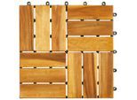 Ambia Garden Terrassenfliese , Braun, Akaziefarben , Holz, Kunststoff , Akazie , massiv , 30x2.4x30 cm , FSC 100% , witterungsbeständig, UV-beständig , Gartenzubehör, Terrassenfliesen