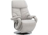 TV-Sessel SIT & MORE "Invito", beige (creme), B:80cm H:113cm T:80cm, 100% Polyester, Sessel, TV-Sessel, wahlweise mit Motor und Aufstehhilfe