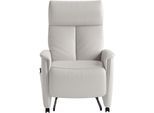 TV-Sessel SIT & MORE "Cremona Comfort Plus", reinweiß, B:87cm H:121cm T:89cm, Sessel, TV-Sessel, bis 200 Kg belastbar, mit Herz-Waage Funktion