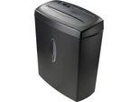 Hama Aktenvernichter Safe X100CD, Partikelschnitt 4 x 40 mm, P-4, 15 l, 10 Blatt Schnittleistung, schwarz
