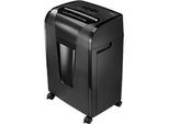 Hama Aktenvernichter Prime M100, Mikroschnitt 2 x 12 mm, P-5, 20 l, 10 Blatt Schnittleistung, schwarz
