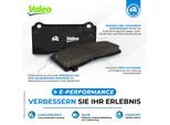 VALEO Bremsbelagsatz, Scheibenbremse 610524 Vorderachse für VW CUPRA