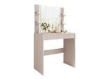Idohome Schminktisch, Kaschmir, Holzwerkstoff, 1 Schubladen, Rechteckig, 80x136x40 cm, Schlafzimmer, Schminktische