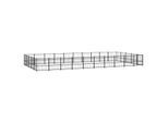VidaXL Outdoor Hundezwinger Stahl 9,7 m, 4,85 m, 1 m