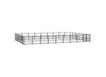 VidaXL Outdoor Hundezwinger Stahl 8,73 m, 5,82 m, 1 m