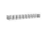 VidaXL Outdoor Hundezwinger Stahl 9,7 m, 1,935 m, 1 m