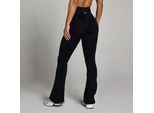 MP Damen Tempo Nahtlos Flared Leggings - Schwarz - XXL