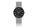 Quarzuhr ISABELLA FORD "FA7-B018S", silber, Armbanduhren, Damen, Quarzuhr