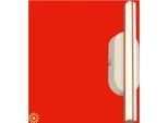 BRILONER LEUCHTEN LED Wandleuchte "RUTH", weiß (braun), 1, H: 5,5cm, 1 Stk., Leuchten, 7x30x5,5 cm, Wohnzimmer, Flur, Schlafzimmer, LED Wandleuchte