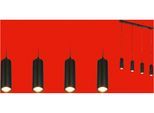 BRILONER LEUCHTEN LED Pendelleuchte "IDA", schwarz (matt, schwarz), 4, H: 120cm, 1 Stk., Leuchten, 76x120 cm, Esszimmer, Esstisch, Wohnzimmer, LED Pendelleuchte