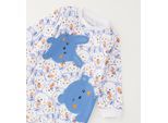Strampler IDO "BABY BOY ROMPERS", Kinder, Gr. 3, EURO-Größen, bunt (weiß, orange), 95% Baumwolle, 5% Elasthan, Overalls