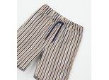Outdoorhose IDO "BABY BOY SUMMER TROUSER", Mädchen, Gr. 8A, EURO-Größen, weiß, blau, 100% Baumwolle, Hosen Outdoorhose