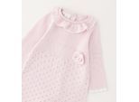 Strampler IDO "BABY GIRL ROMPERS", Kinder, Gr. 50, EURO-Größen, light pink, 100% Baumwolle, Overalls