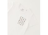 T-Shirt IDO "BABY BOY SUMMER T-SHIRT", Jungen, Gr. 9M, optical weiß, 100% Baumwolle, Shirts T-Shirt