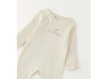 Strampler IDO "BABY GIRL ROMPERS", Kinder, Gr. 1, EURO-Größen, beige (cream), 100% Baumwolle, Overalls