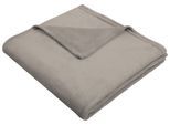 Wohndecke OTTO HOME "Jil", grau (plaza taupe), B:130cm L:180cm, Kunstfaser, Wohndecken, Wohndecke, aus super weichem Kuschelfleece, Kuscheldecke, Premium Qualität