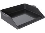 Grillplatte RÖSLE "Plancha, 25429", schwarz, B:36,5cm T:46,5cm, Aluguss, Grillroste, Grillplatte, aus porzellanemailliertem Gusseisen für Fleisch und Gemüse