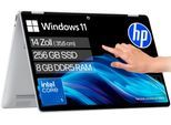 HP Convertible Notebook "OmniBook 5 Flip 14-fp0250ngx", silber (glacier silber), 8 GB RAM 256 GB SSD, Core 5, Windows11Home64-Bit, Notebooks, Convertible Notebook