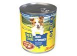 Josera Nassfutter Hund, Adult, Meat Lovers Menu, Ente und Kürbis 6x800 g