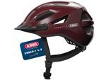 Fahrradhelm ABUS "URBAN-I 4.0" Gr. S, rot (rot (chestnut rot)), Helme, S/904 Kopfumfang: 51cm - 55cm