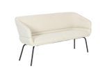 Möbelix , Beige , Holz, Metall, Textil , Pappel , Sperrholz , 160x87x62 cm ,