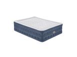 Bestway , Grau, Dunkelblau , Metall, Kunststoff , 152x51x203 cm , RoHS , integrierte elektrische Pumpe, beflockte Schlafseite ,