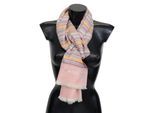 Echarpe unisexe en cachemire multicolore pour hommes Missoni