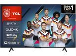TCL QLED-Fernseher "55P71KX1", Energieeffizienz: F, schwarz, 55 ″, Fernseher, Multi-HDR, Dolby Vision, Smart TV, Airplay2, Dolby Atmos, Game Master, QLED-Fernseher