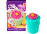 Kreativset SPIN MASTER "Kinetic Sand - Squish Blumen Set", bunt, Kreativsets, Kinder, Kreativset