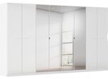 Kleiderschrank OTTO HOME "Mehrzweckschrank Aktenschrank Möbel Mietswohnung Schlafzimmer OTELI", weiß (alpinweiß, hochglanz weiß), B:360cm H:210cm T:54cm, Holzwerkstoff, Schränke, Kleiderschrank, mit zusätzlichen Einlegeböden, optional mit Spiegel MADE IN GERMANY