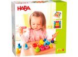 Steckspielzeug HABA "Farbkringel", bunt, Steckspielzeug, BabyB:19cm H:19cm, Holz, Steckspielzeug, Made in Germany, B:19cm H:19cm