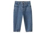 Baby Barrel-Jeans mit Used-Waschung