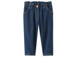 Baby Paperbag-Jeans mit Used-Waschung