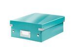 LEITZ® Organisationsbox Click + Store, klein, eisblau