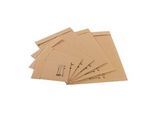 Versandtaschen SecureWave von MD Securepack®, Papierpolsterung, Haftklebung, 100 % FSC®-Recyclingpapier, Format H/5, 285 x 360 mm, 75 Stück