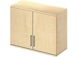 Schäfer Shop Genius Aufsatzschrank TETRIS WOOD, 2 OH, B 1000 mm, abschliessbar, Ahorn-Dekor