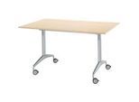 Konferenztisch, 1400 x 800 mm, Ahorn