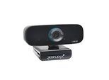 Webcam REDFLEXX REDCAM RC-250, Full HD, 1920 x 1080 px, USB 2.0, 360/90° Panoramagelenk, Videokompression, schwarz