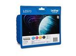 Brother Sparpaket 4 Tintenpatronen LC-970BK/C/M/Y schwarz, cyan, magenta, gelb, original