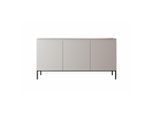 Selsey Sideboard, Beige, Metall, 150x71.5x35 cm, Wohnzimmer, Kommoden & Sideboards, Sideboards