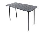 Gardenson , Schwarz , Kunststoff, Metall , rechteckig , 55x72x110 cm , regenabweisend, UV-beständig, rostfrei ,