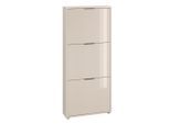 Boxxx Schuhkipper, Kaschmir, Kunststoff, 60x137x17 cm, Typenauswahl, Beimöbel erhältlich, stehend, Garderobe, Schuhaufbewahrung, Schuhkipper