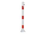 Schake Absperrpfosten Typ 460UV, umlegbar, für Vorhangschloß, Ø 60mm, feuerverzinkt)