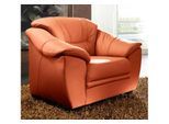 Sessel SIT & MORE "Top Savona", orange (terrakotta), B:103cm H:90cm T:90cm, Sessel, Sessel, inklusive Federkern