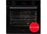 BEKO Einbaubackofen "BCBIS17300B", Energieeffizienz: A, schwarz, B:59,4cm H:59,5cm T:56,7cm, Backöfen, Dampf für knusprige Kruste & fluffiges Inneres dank SteamAdd, Einbaubackofen