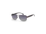 Hugo Boss Heren 60mm Zwarte Donkere Ruthenium Zonnebril BOSS1441OS-0ANS-WJ