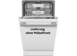 MIELE vollintegrierbarer Geschirrspüler "G 5790 SCVi SL", Energieeffizienz: C, silber (silberfarben), B:44,8cm H:80,5cm T:57cm, Geschirrspüler, vollintegrierbarer Geschirrspüler