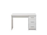 Schreibtisch HOME AFFAIRE "Tales", weiß (opaque weiß), B:108cm H:76,6cm T:50,2cm, Tische, Schreibtisch, platzsparend mit Stauraum, ideal für das Home Office